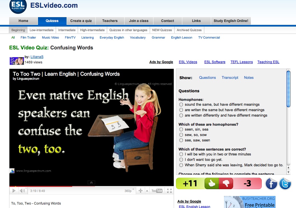 Video: Confusing words | Recurso educativo 34242