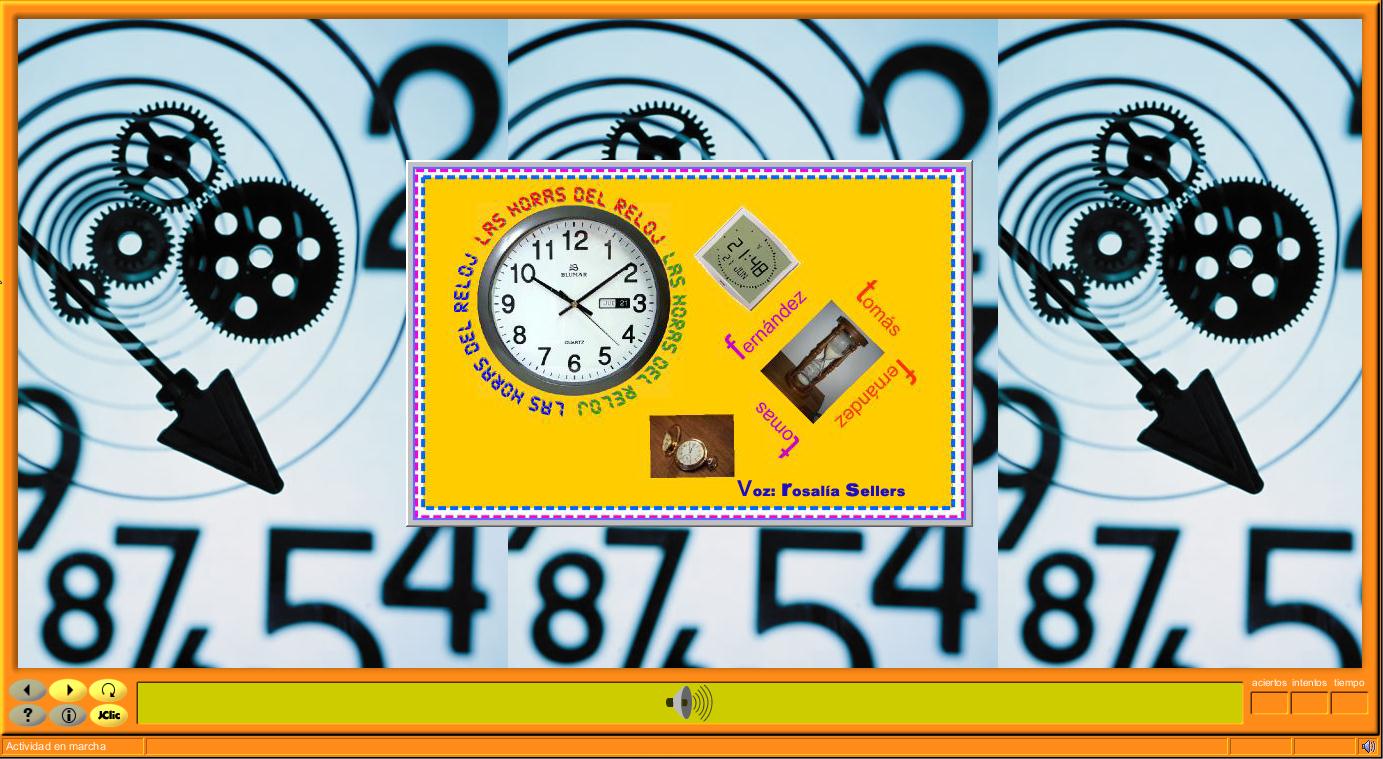 Las horas del reloj | Recurso educativo 34286