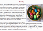 Reading: Easter day | Recurso educativo 34787