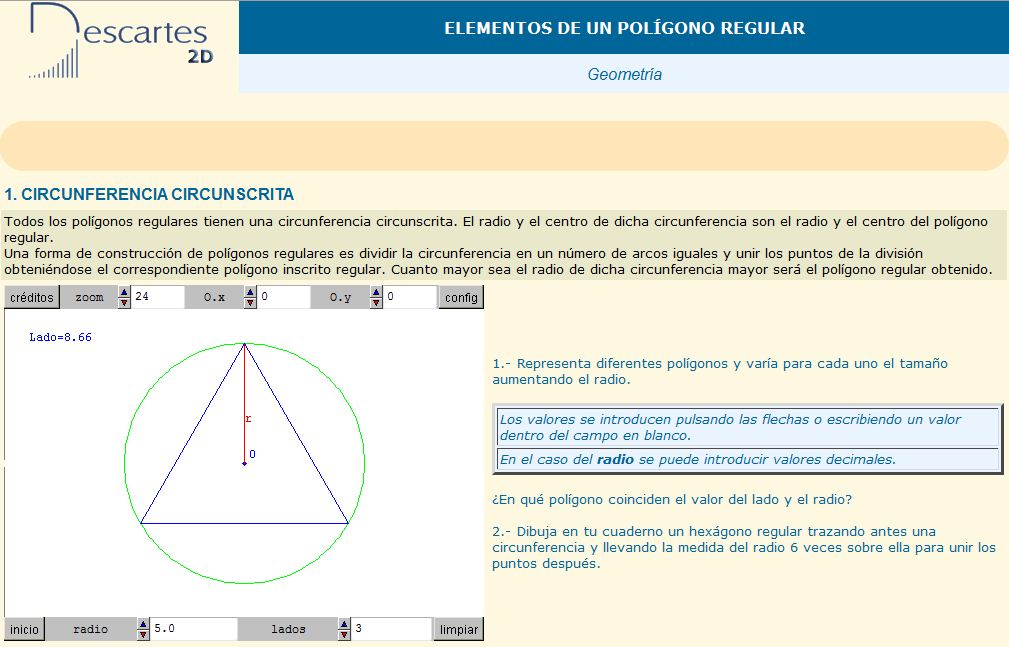 Circunferencia circunscrita | Recurso educativo 37125