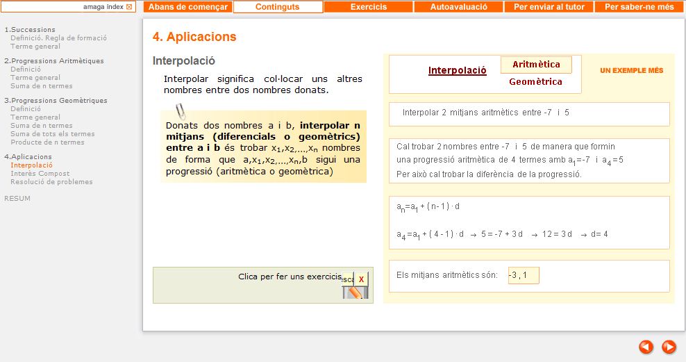 Interpolació | Recurso educativo 37695