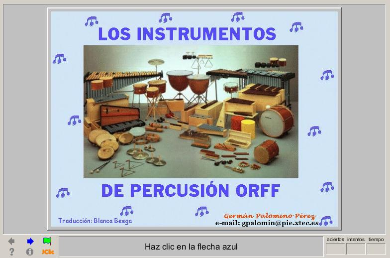 Los instrumentos de percusión Orff | Recurso educativo 42023