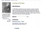 Leaves of Grass by Walt Whitman | Recurso educativo 42411