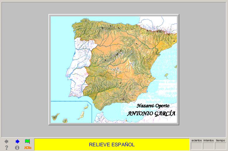 Relieve español | Recurso educativo 43244