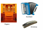 Órgano, acordeón y armónica | Recurso educativo 46011