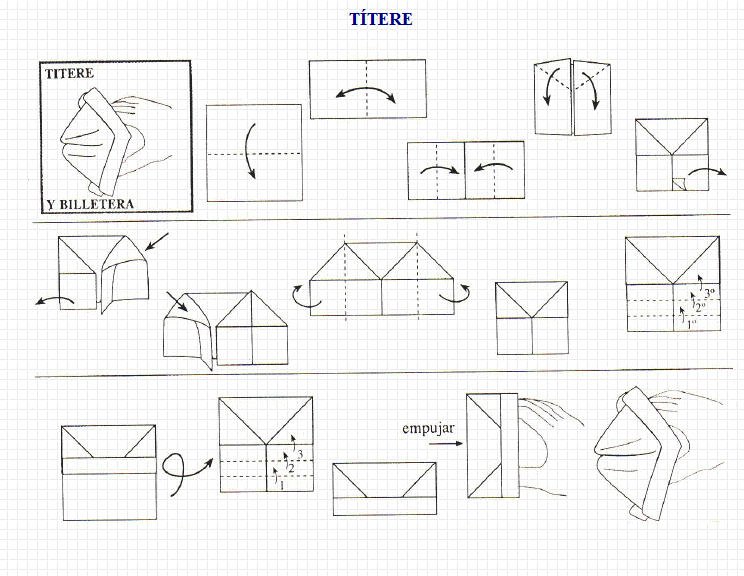 Origami: títere | Recurso educativo 49545