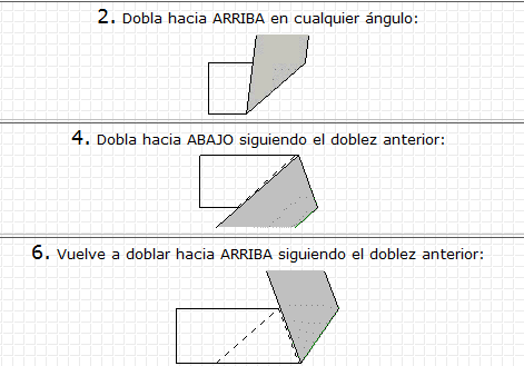 Origami: triángulos | Recurso educativo 49754