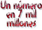 Un número en 7 mil millones | Recurso educativo 50806
