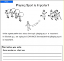 Playing sport is important | Recurso educativo 54375