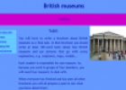 Webquest: British museums | Recurso educativo 10328