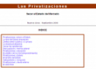 Las privatizaciones | Recurso educativo 28668