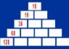 Usa el coco: pirámide 15 | Recurso educativo 6333