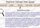 Webquest: Sherlock Holmes | Recurso educativo 9984