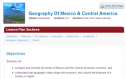 Geography of Mexico and Central America | Recurso educativo 68920