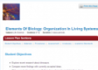 Elements of biology: Organization In living systems | Recurso educativo 69788