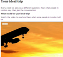 Express English: Your ideal trip | Recurso educativo 73096