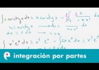 Integrales indefinidas: integración por partes (ejercicio) | Recurso educativo 109348