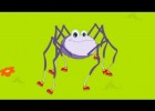 Ejercicio de inglés con la canción Incy Wincy Spider de Hoopla Kidz | Recurso educativo 123241