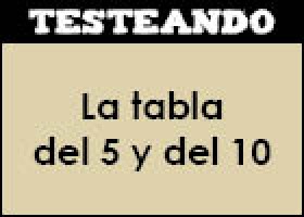 La tabla del 5 y del 10 | Recurso educativo 353141