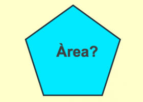 Càlcul de l'àrea d'un polígon regular de n costats | Recurso educativo 731149