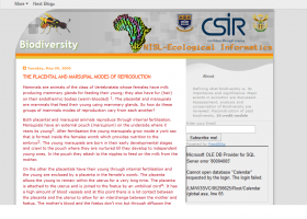 Biodiversity: THE PLACENTAL AND MARSUPIAL MODES OF REPRODUCTION | Recurso educativo 744171