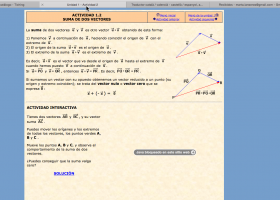 Sumes i restes de vectors | Recurso educativo 751652