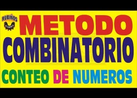 MÉTODO COMBINATORIO EN CONTEO DE NÚMEROS - EJEMPLOS | Recurso educativo 764018