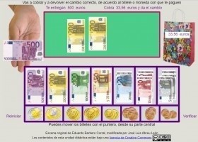 Pagaments i canvis en euros | Recurso educativo 770368