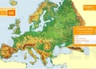 Relleu d'Europa - Mapa interactiu | Recurso educativo 777659
