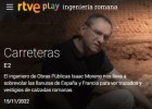 Enxeñaría romana: estradas- Documental en RTVE.es | Recurso educativo 7901121