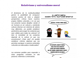 Relativismo y universalismo moral | Recurso educativo 7902155