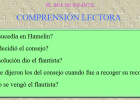 Con Mayúsculas: El Flautista de Hamelín | Recurso educativo 33841