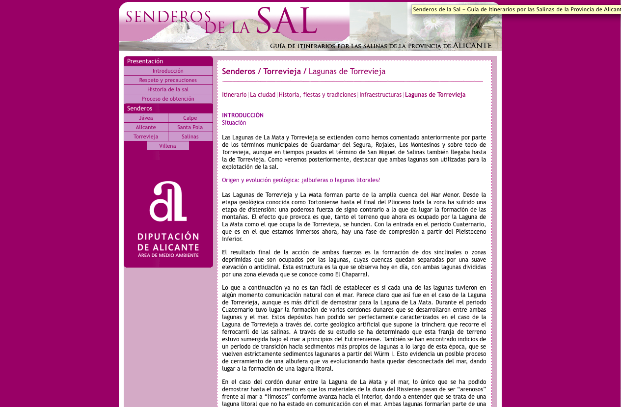 Senderos de la sal | Recurso educativo 36207