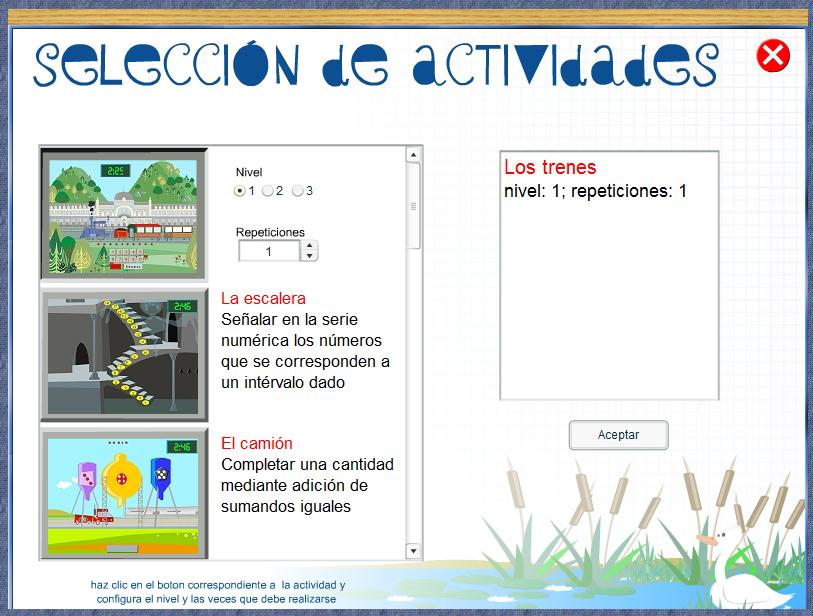 Actividades del juego de la Oca | Recurso educativo 40206