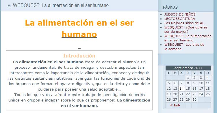 La alimentación en el ser humano | Recurso educativo 43376