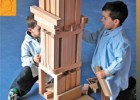 Con las familias: Le regalaron piezas de madera, una caja llena, a mi hijo. | Recurso educativo 621153