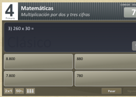 Multiplicación por dos y tres cifras | Recurso educativo 726148