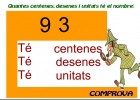 Quantes centenes, desenes i unitats? | Recurso educativo 739296