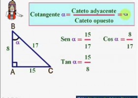 RAZONES TRIGONOMÉTRICAS DE UN ÁNGULO AGUDO | Recurso educativo 770509