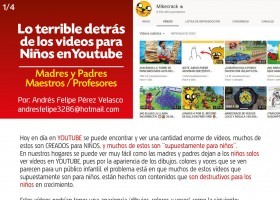 MATERIAL niños youtube -  familia y profesores.pdf | Recurso educativo 772689