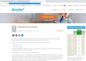 Estimación de sumas | Recurso educativo 773307