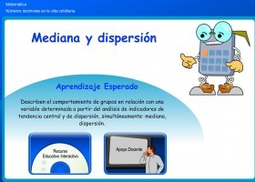 Mediana y dispersión | Recurso educativo 776355